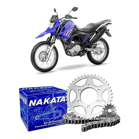 Kit Relacao Tracao Yamaha Xtz 150 Xtz150 Crosser 2014 à 2022 Original