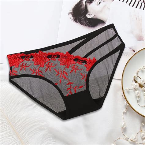 Womens Sexy Underwear Microfiber Lace Bikini Panties Women Panties Pack Bikini Women S Boy