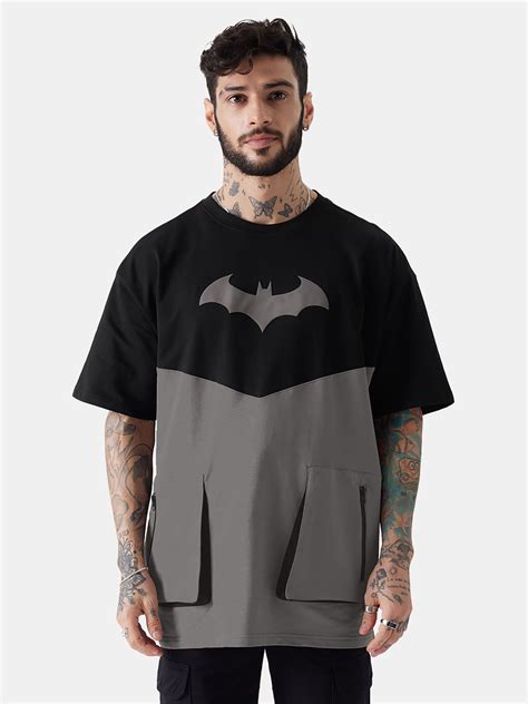 Buy The Souled Store Batman Hd Logo Oversized T Shirt Online