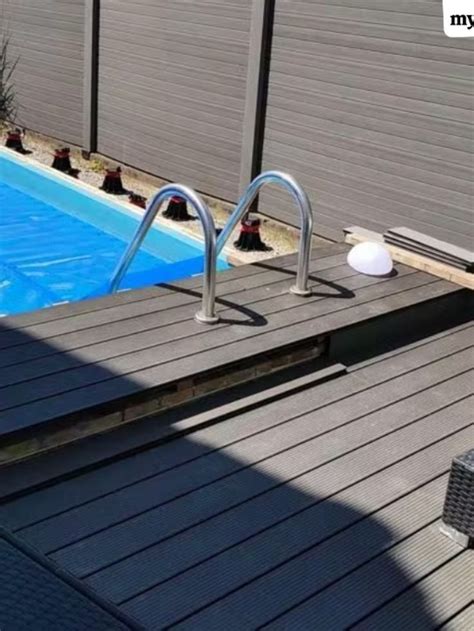 Poolumrandung Aus Wpc Selber Bauen Anleitung In Pool Umrandung