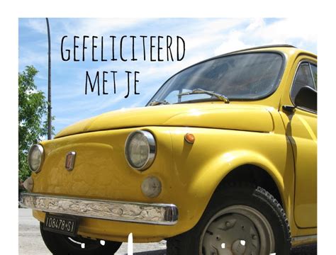 Gefeliciteerd Met Jouw Rijbewijs Justdoitwithdiy