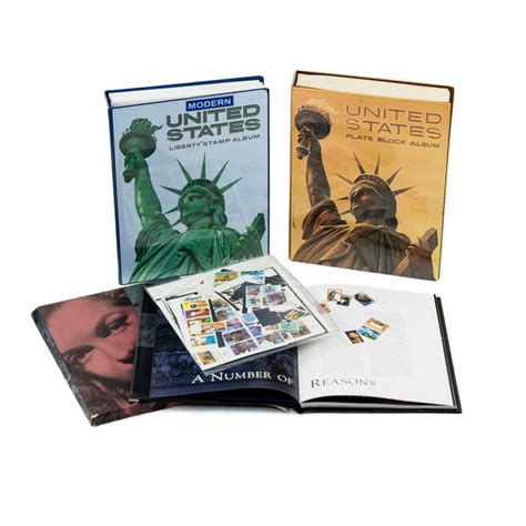 (3) United States Stamp Albums & Commemoratives Book