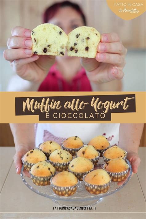 Muffin Allo Yogurt E Gocce Di Cioccolato Artofit