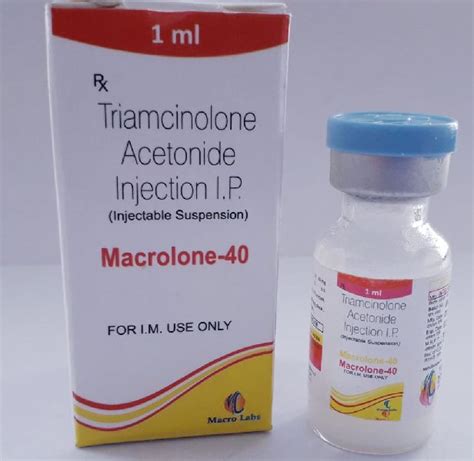 Triamcinolone Acetonide Injection Exporter, Supplier from Mohali