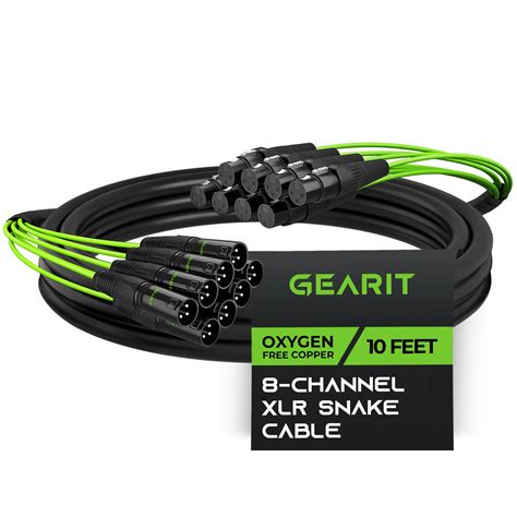 Snapklik Gearit Channel Xlr Snake Cable