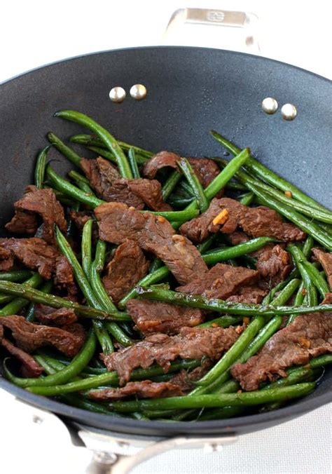 Ginger Beef And Green Bean Stir Fry Mantitlement