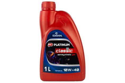 ORLEN OIL PLATINUM CLASSIC GAS SEMISYNTHETIC 10W 40 4 5L