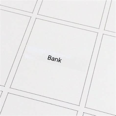 Tm109 35pcs Clear Bank Stickers Minimal Letter Stickers School Labels Clear Planner