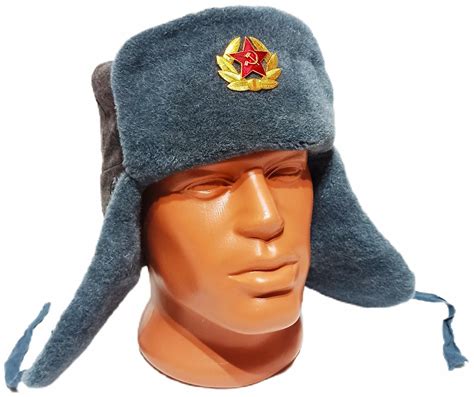 Военная шапка ушанка СССР, 56 — купить по выгодной цене на Яндекс Маркете