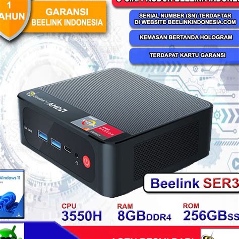 Jual Promo Terbesar Tahun Ini Mini Pc Beelink Ser H Gb Ssd Amd