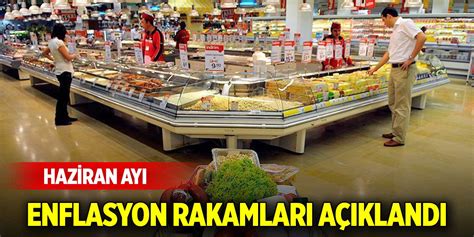 Son Dakika Haziran Ay Enflasyon Rakamlar A Kland