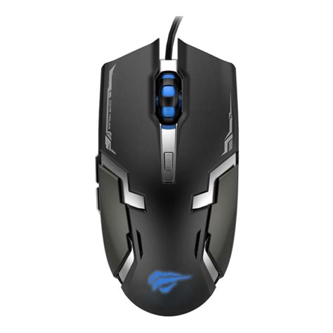 Mouse Gamer Havit Hv Ms749 3200 Dpi 6 Botões Rgb Preto The Kase Store