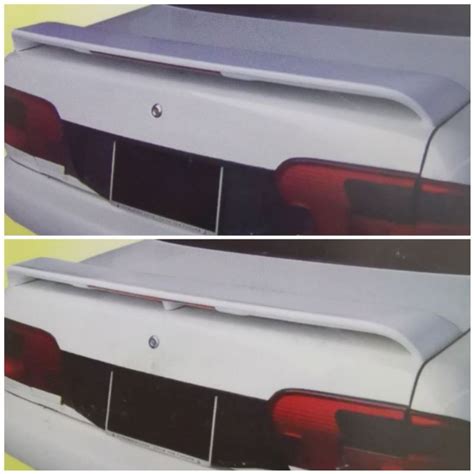 Wira Sedan Gsr Ll Ll Ll A Led Spoiler Fibreglass Without