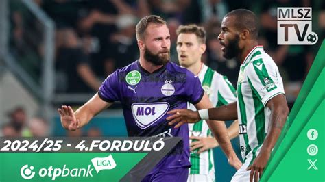 Ferencvárosi TC Újpest FC 1 0 0 0 OTP Bank Liga 4 forduló