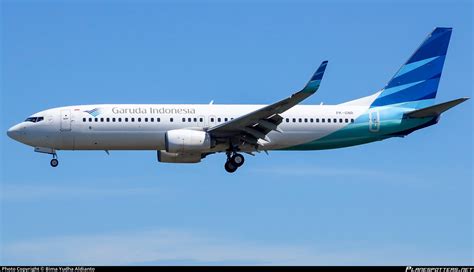 PK GNR Garuda Indonesia Boeing 737 8U3 WL Photo By Bima Yudha Aldianto