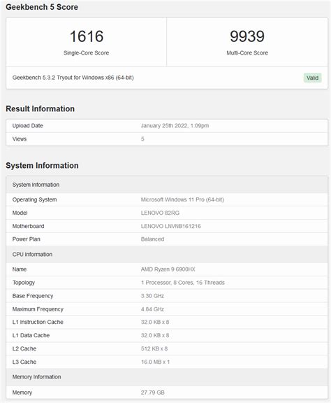 The AMD Ryzen 9 6900HX Cannot Keep Up With A Similarly Specced Alder