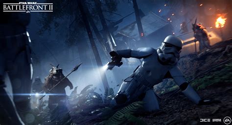 StarWars Ewoks Vs Stormtroopers In New Battlefront II Mode Ewok