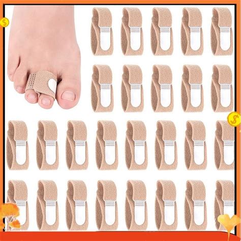 Pcs Broken Toe Wraps Cushioned Bandages Hammer Toe Separator Splints