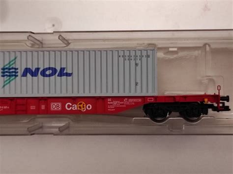 Containertragwagen NOL Container Der DB Von Fleischmann H0 Kaufen