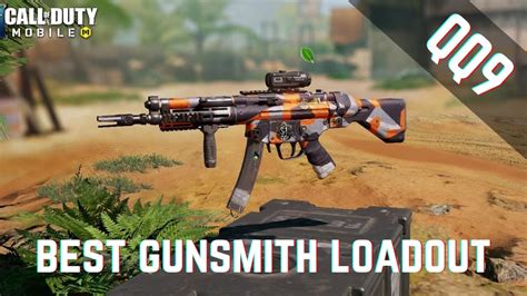 Cod Mobile Qq9 Smg Best Gunsmith Loadout Youtube