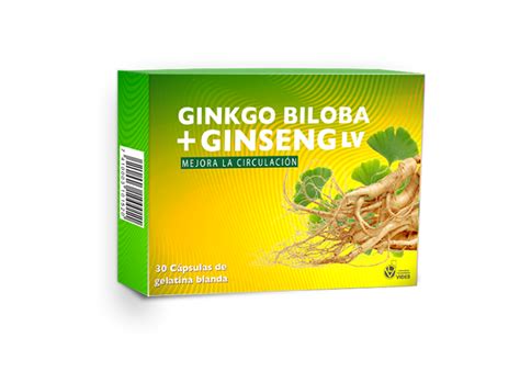 Ginkgo Biloba Ginseng Lv Laboratorios Vides