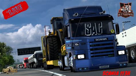 Live Ets Scania H Mapa Rotas Brasil Volante G Youtube