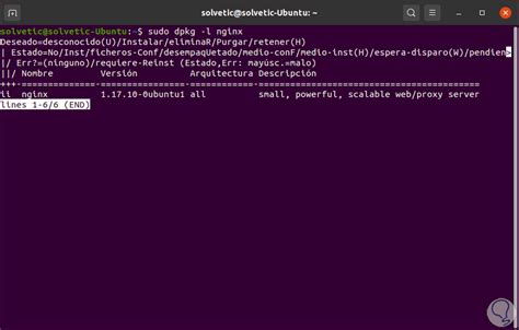 C Mo Instalar Servidor Web Nginx En Ubuntu Solvetic