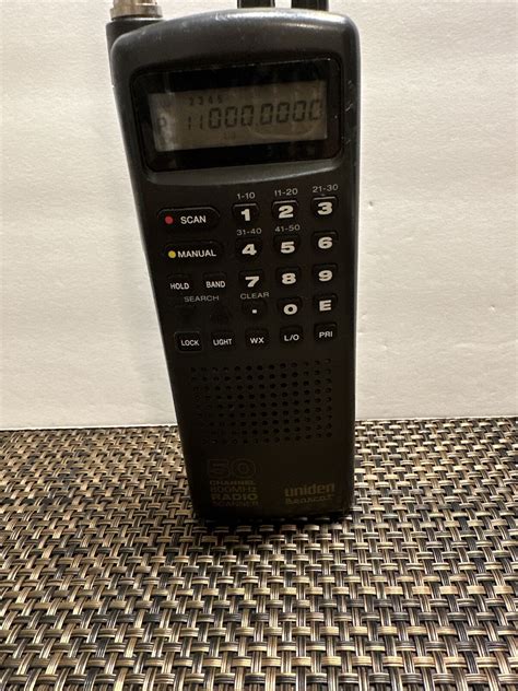 Uniden Bc Xlt Channel Mhz Bearcat Radio Scanner No Volume Ebay