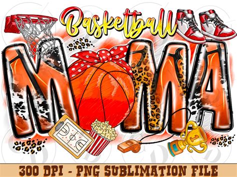 Basketball Mom, Basketball Clipart, Transparent PNG File for ...