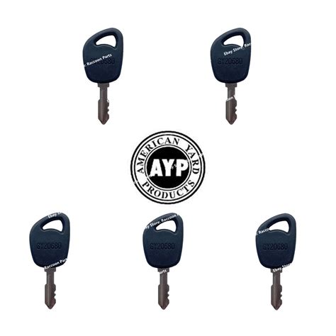 5 AYP Mower Ignition Keys 532140403 140403 140402 140401 LT LTS YT ST