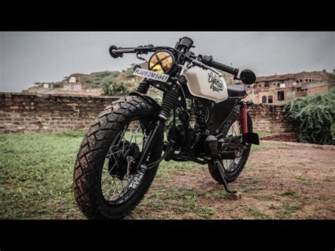 This Hero Splendor Modified Into A Scrambler Is Hard To Recognize Next