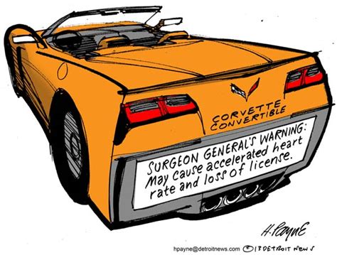 Corvette Comic Clip Art Library