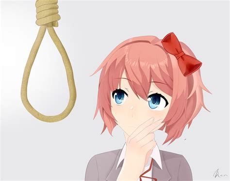 [SPOILER] Sayori thinking by renaiae on Deviantart : r/DDLC