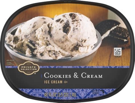 Private Selection Cookies And Cream Ice Cream Tub Oz Fred Meyer