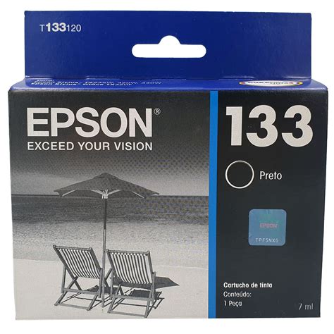 Cartucho EPSON T1331 133 Preto