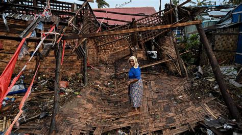 Myanmar Mocha Kas Rga S Vurdu L Trt Haber Foto Galeri