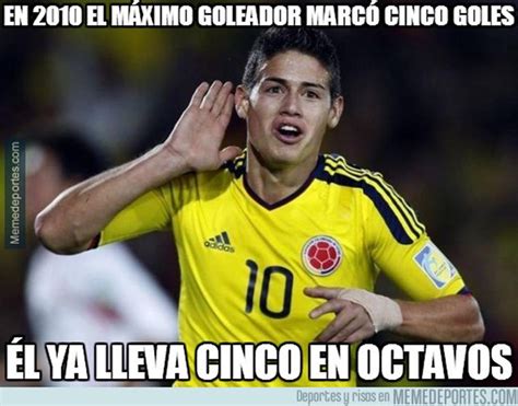 Mundial Brasil 2014 James Rodríguez y los memes del triunfo de