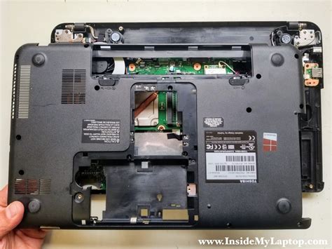 How To Disassemble Toshiba Satellite C D C Inside My Laptop