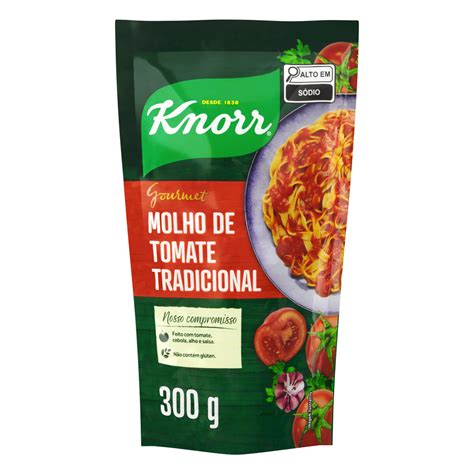 Molho De Tomate Tradicional 300g Knorr