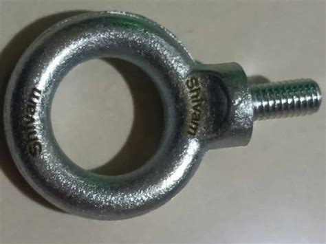 Full Thread Zink Plated Mild Steel Lifting Eye Bolt M At Rs Piece