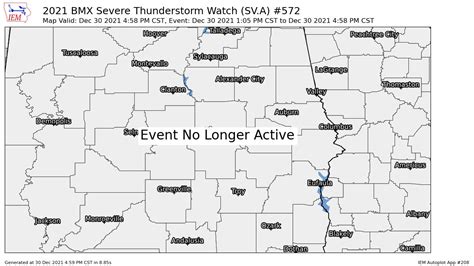 Severe Thunderstorm Watch Canceled For Remaining Counties Severe Threat Over For Today The