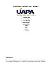 Tarea 3 Filosofia Juridica Docx Universidad Abierta Para Adultos