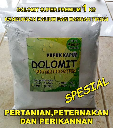 Cod Kapur Dolomit Pupuk Pertanian Dolomit Super Premium Kapur