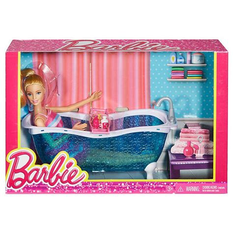 Barbie® Doll And Bathtub Blonde Dft99 Barbiepedia