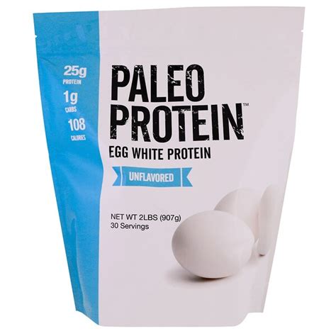 Julian Bakery Paleo Protein Egg White Protein Unflavored 2 Lbs 907