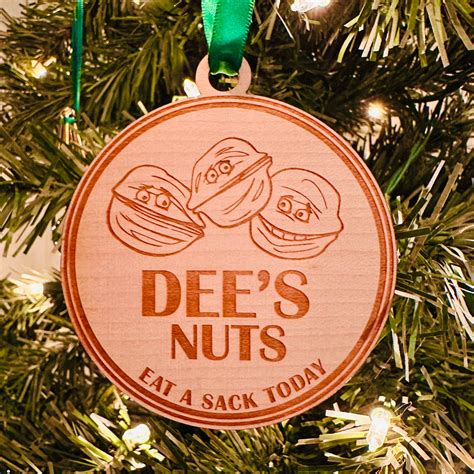 Deez Nuts Ornament Ianandgrace