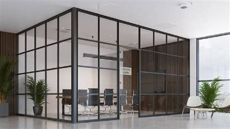 Aluminum Commercial Glass Office Cabin At Rs 220 Sq Ft Aluminium