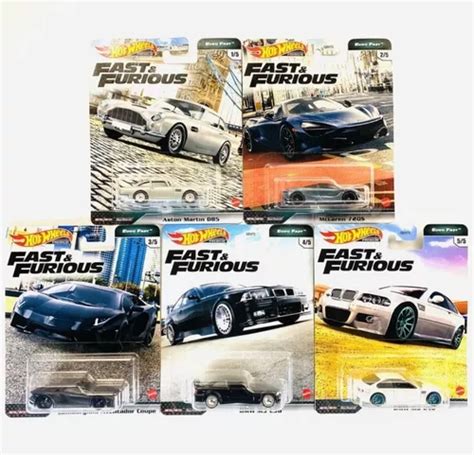 Hot Wheels Premium Fast Furious Set Euro Fast Velozes Parcelamento Sem Juros