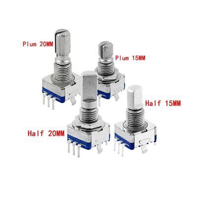 Digital Potentiometers With Switch Pins Half Plum Axis Rotary Encoder