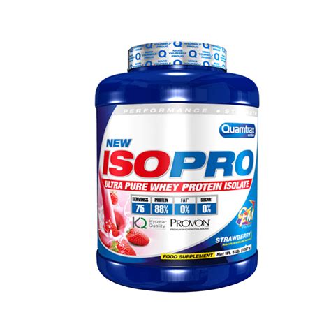 Quamtrax Whey Iso Pro Lb Strawberry Stimulates The Growth Of